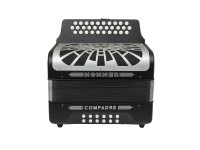 Hohner Compadre Preta GCF Silver Grill Hohner Compadre Preta GCF Silver Grill
